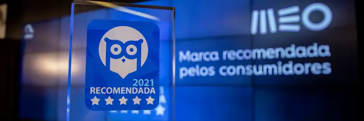 MEO continua a ser o operador com menos reclamações e recebe Prémio “Marca Recomendada” pelos consumidores