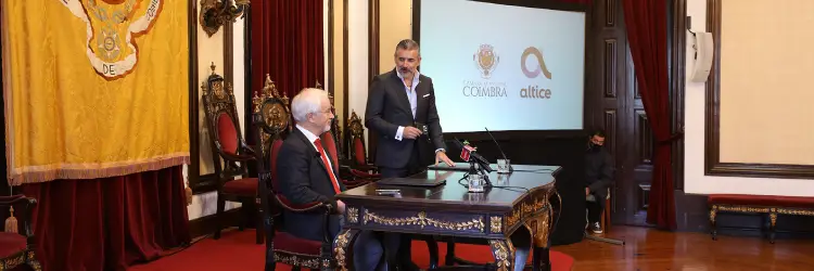 Altice Portugal reforça expansão de fibra ótica e rede móvel em Coimbra