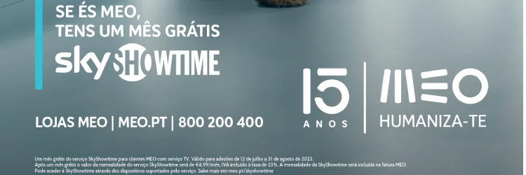 Se há oferta de SkyShowtime, há MEO