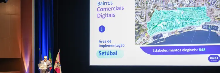 Transição digital do comércio de Setúbal tem chancela do MEO
