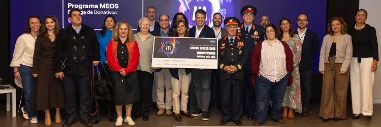 MEO entrega 271 mil euros em 2025 a 12 instituições sociais