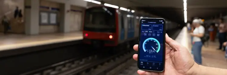 MEO conclui modernizacao da rede 5G no Metro de Lisboa e prepara expansão para as futuras estações Estrela e Santos