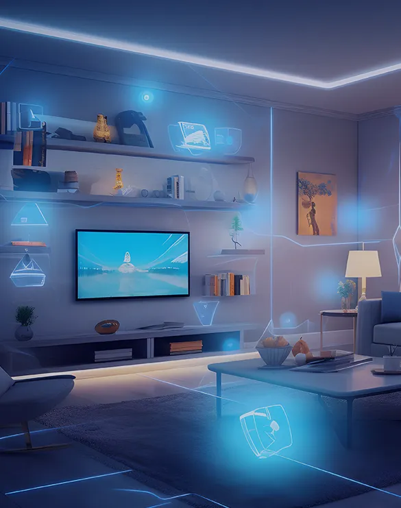 Smart living e home security